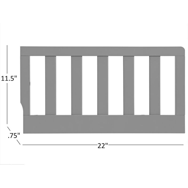Oxford Baby Pearson Guard Rail Dove Gray