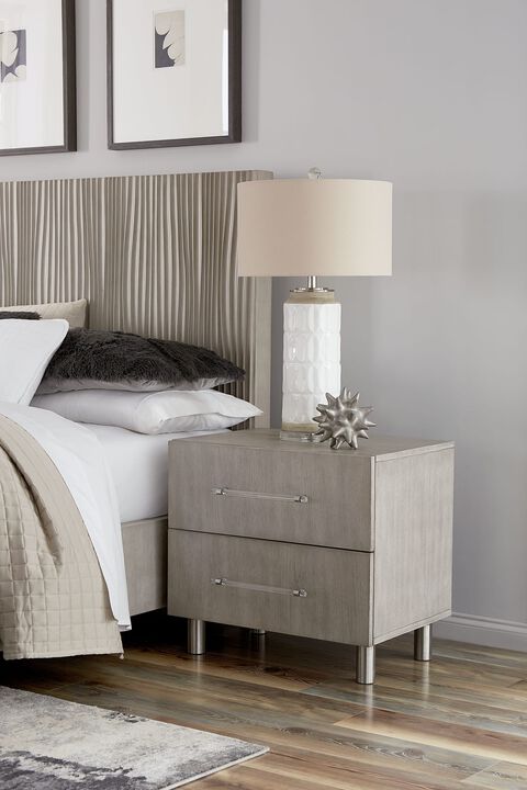 Argento Nightstand With USB