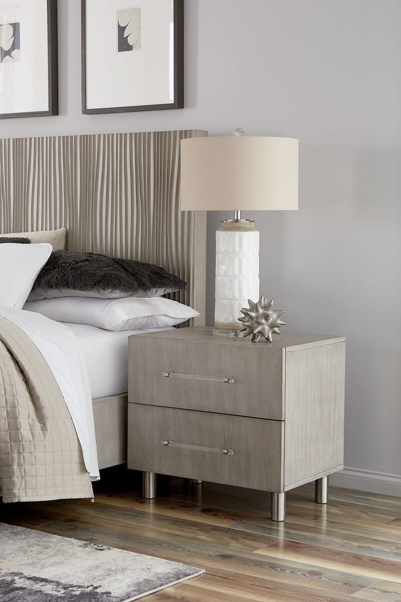 Argento Nightstand With USB