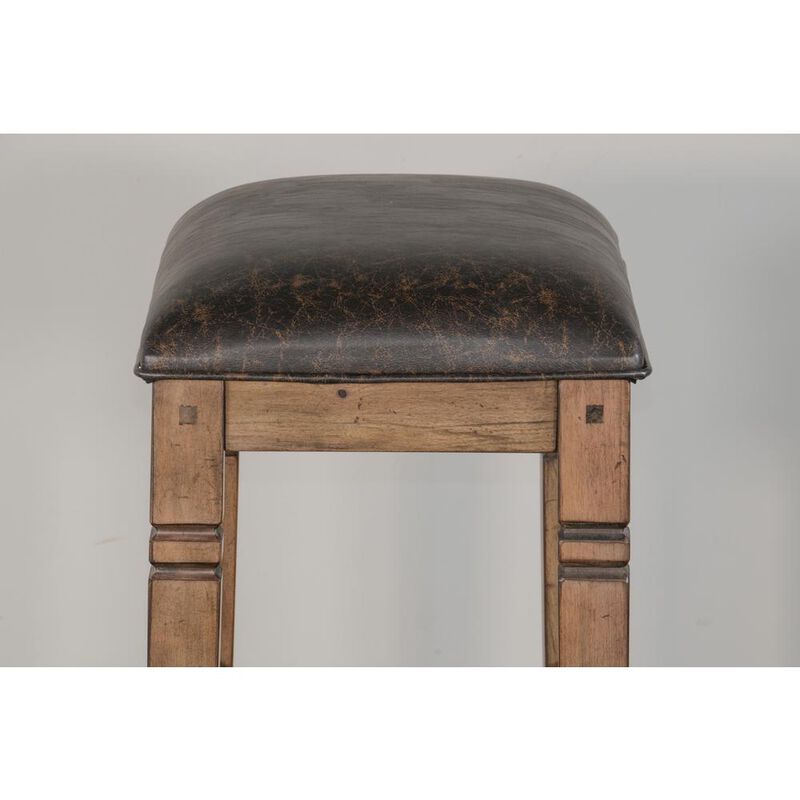 Sunny Designs Bar Backless Stool, Cushion Seat