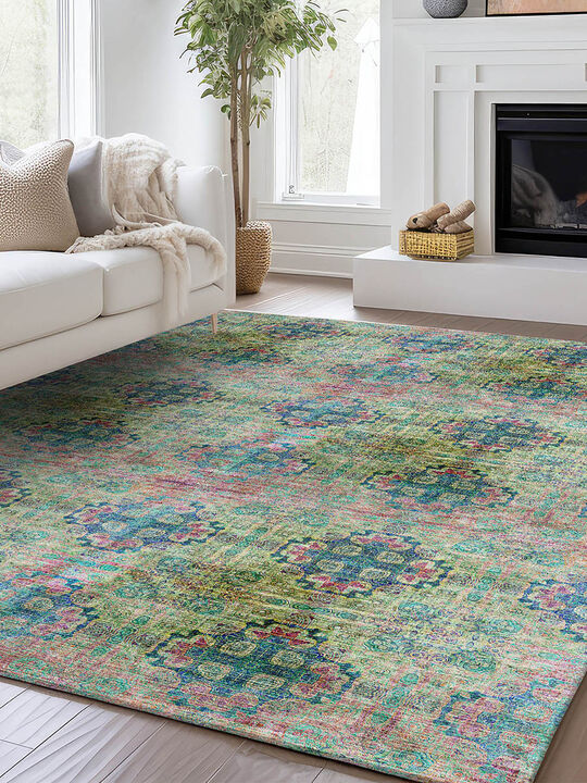 Trevi TV16 Green 10' x 14' Rug