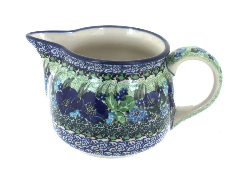 Blue Rose Polish Pottery Alyce Small Pitcher