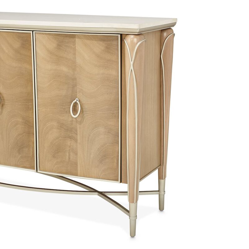 Michael Amini Villa Cherie Sideboard - Caramel