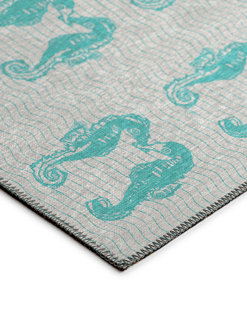 Seabreeze SZ15 Teal 10' x 14' Rug