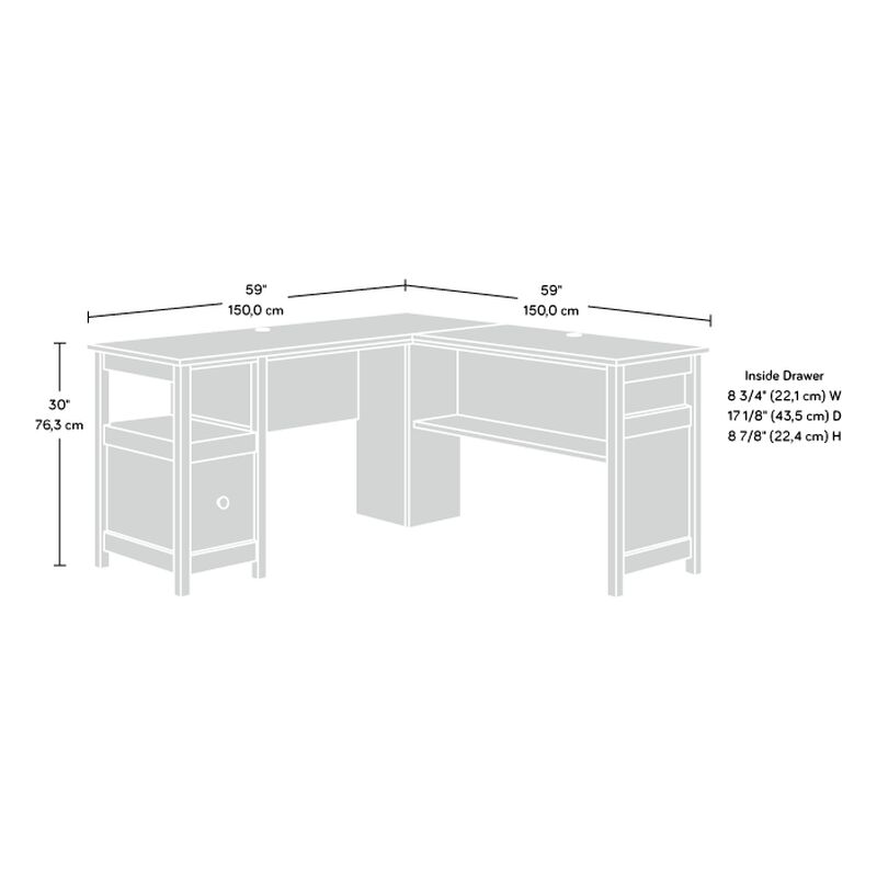 Dawson Tail L-Desk