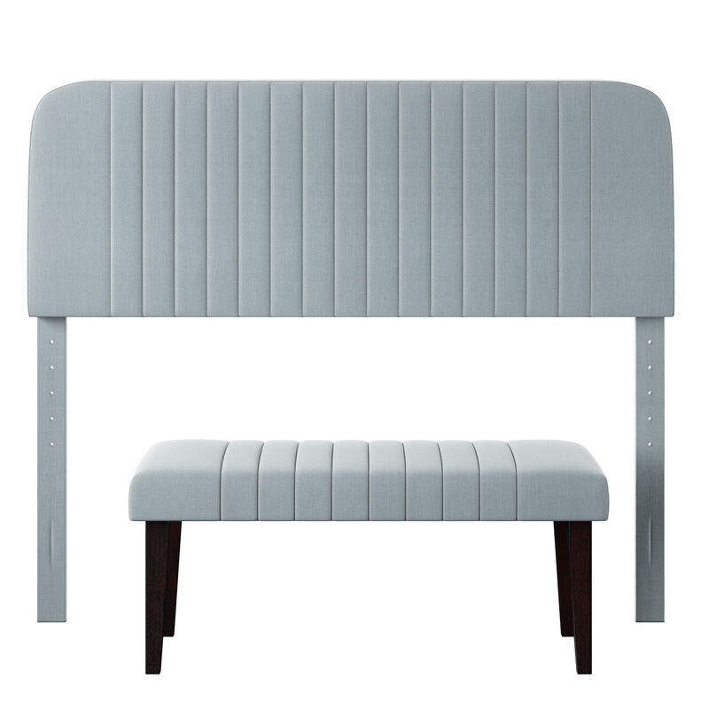 Burbank Queen Headboard & Bench