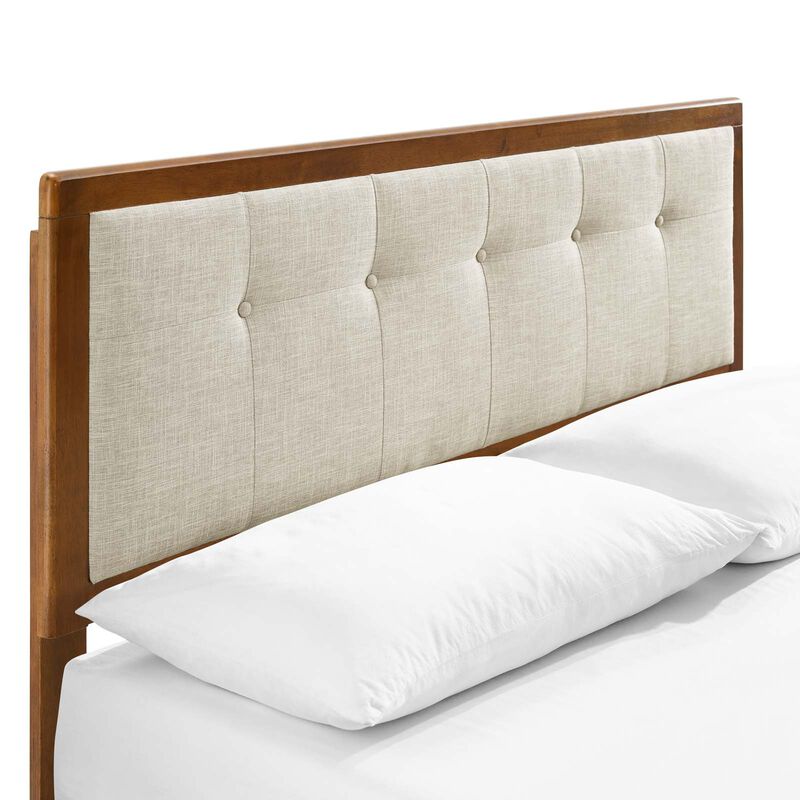 Modway - Willow Queen Wood Platform Bed with Angular Frame