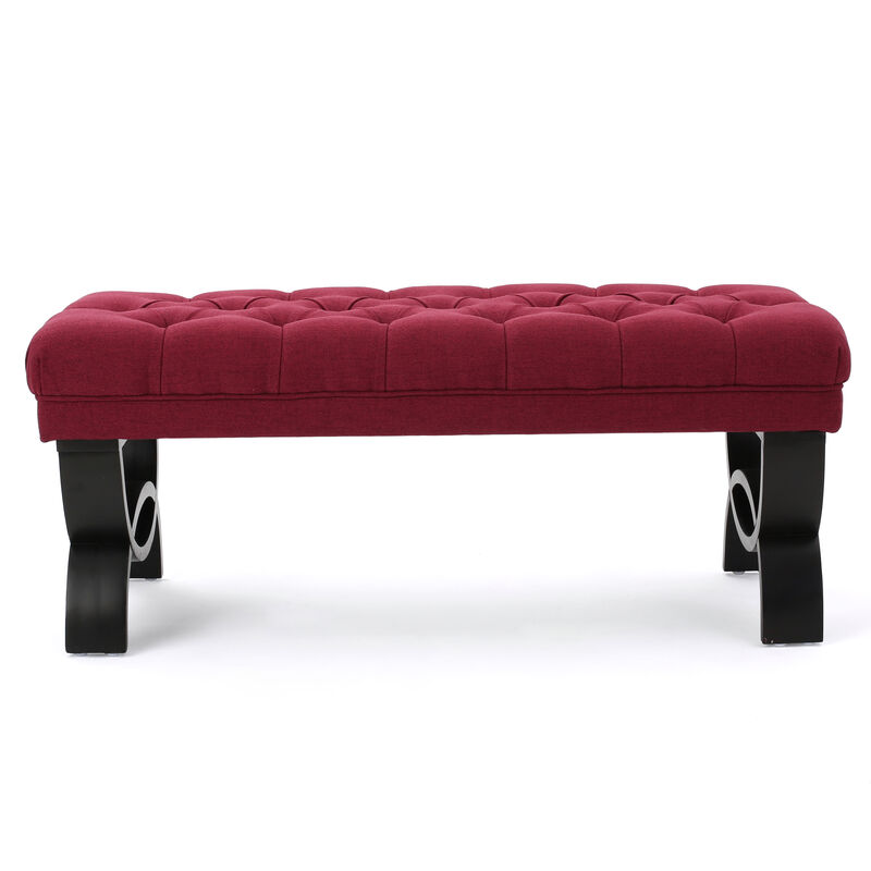 Merax Button Tufted Ottoman Bench