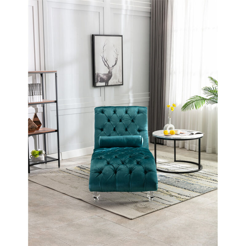 Leisure Concubine Sofa With Acrylic Feet