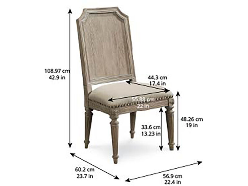 Arch Salvage Mills Side Chair (Set of 2)