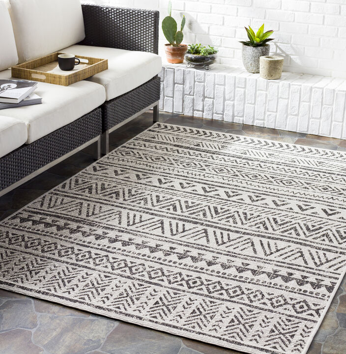 Eagean EAG-2347 7'10' x 10'2' Black Rug