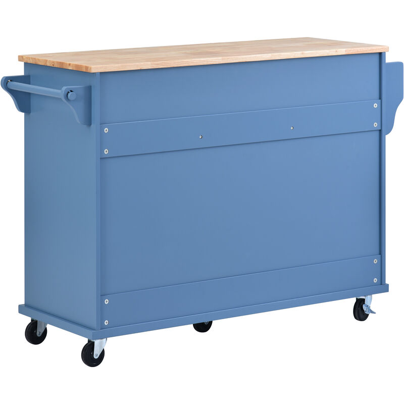 Merax Rolling Mobile Kitchen Island
