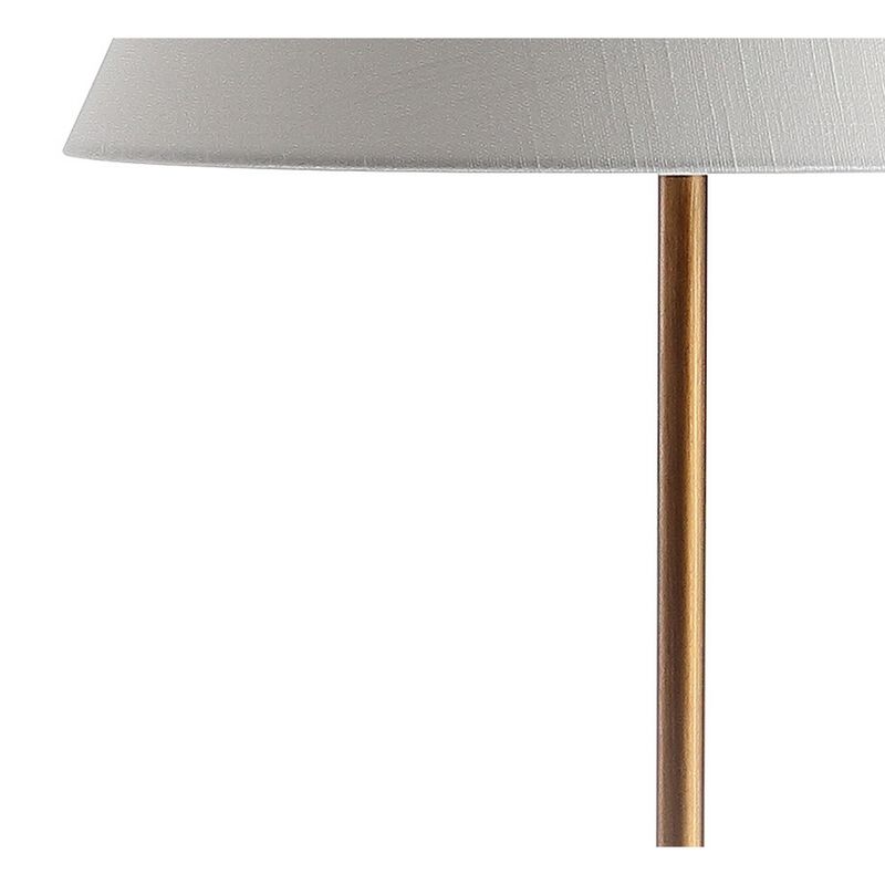 Miami Minimalist Resin/Metal LED Floor Lamp