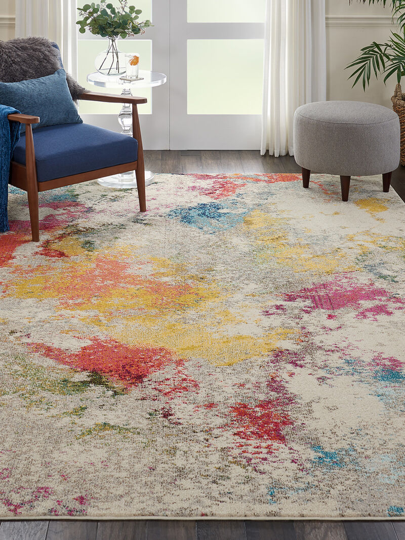 Celestial CES12 Ivory/Multicolor 9' x 12' Rug