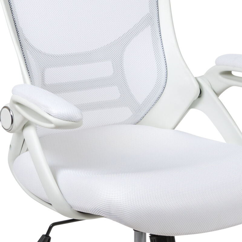 Porter High Back   Mesh Ergonomic Swivel Office Chair with Frame and Flip-up Arms