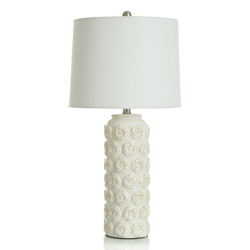 Flor Cream Table Lamp