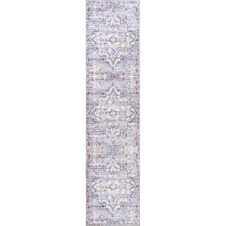 Didim Boho Medallion Machine-Washable Area Rug