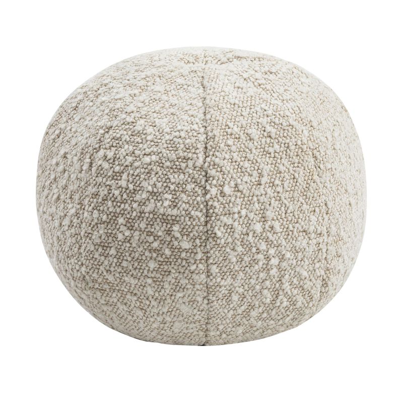 Boba Cream Vegan Shearling 9" Pillow