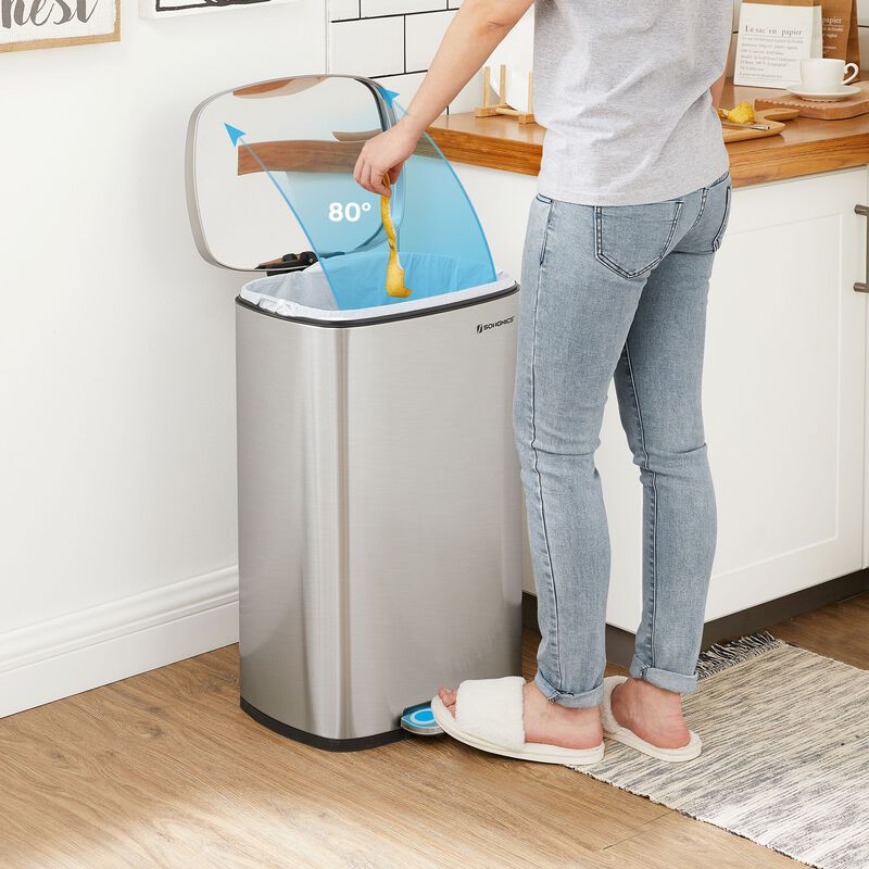 Kitchen Trash Can - Functional Garbage Bin for Efficient Waste Disposal