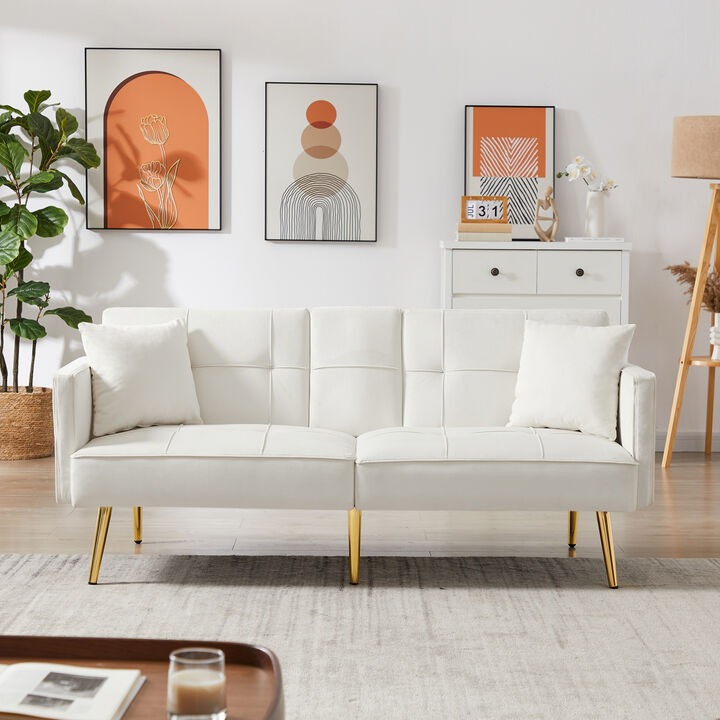 Velvet Sofa Bed