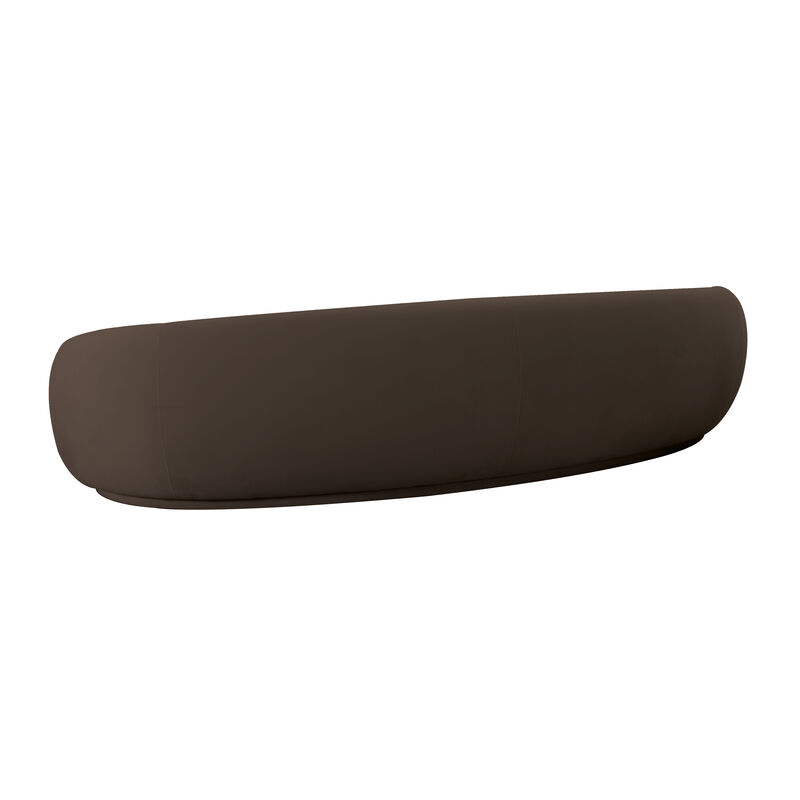 Kendall Chocolate Brown Velvet Sofa