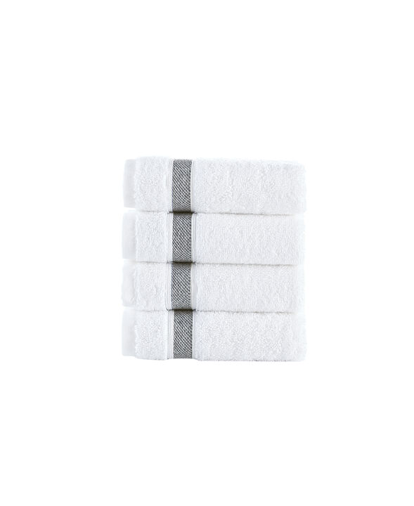 Brooks Brothers Ottoman Rolls 4 pcs Wash Towels