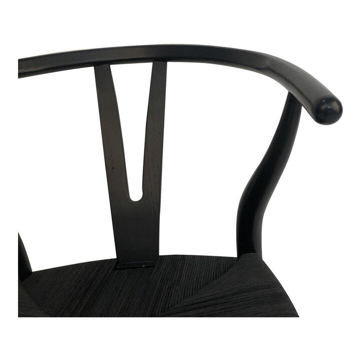Moe's Home Collection Ventana Dining Chair Black-Set Of Two