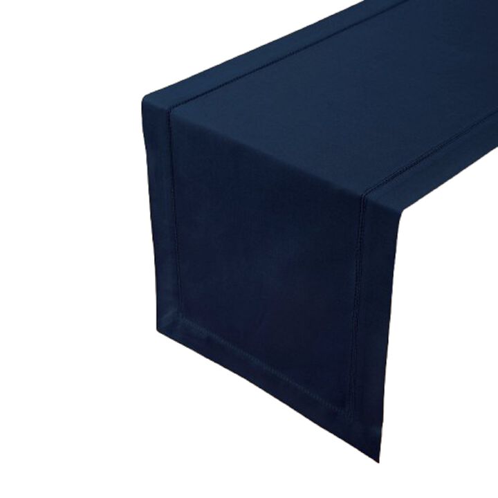 Solino Home Cotton Linen Hemstitch Table Runner