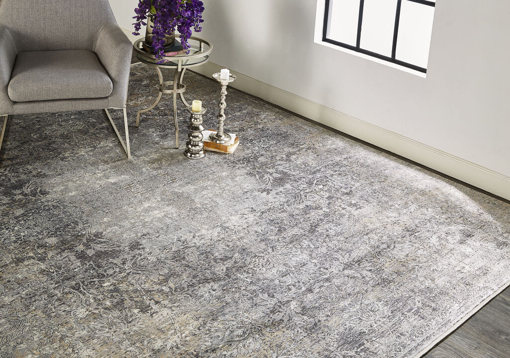 Sarrant 3964F Gray/Ivory/Tan 2' x 3' Rug
