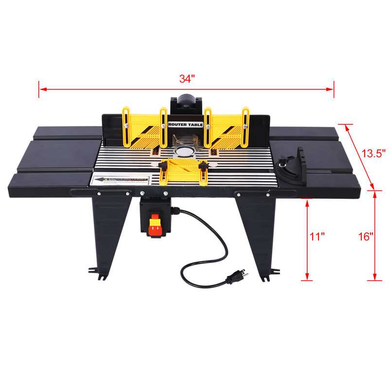 Streamdale Electric Benchtop Router Table Wood Working Craftsman Tool