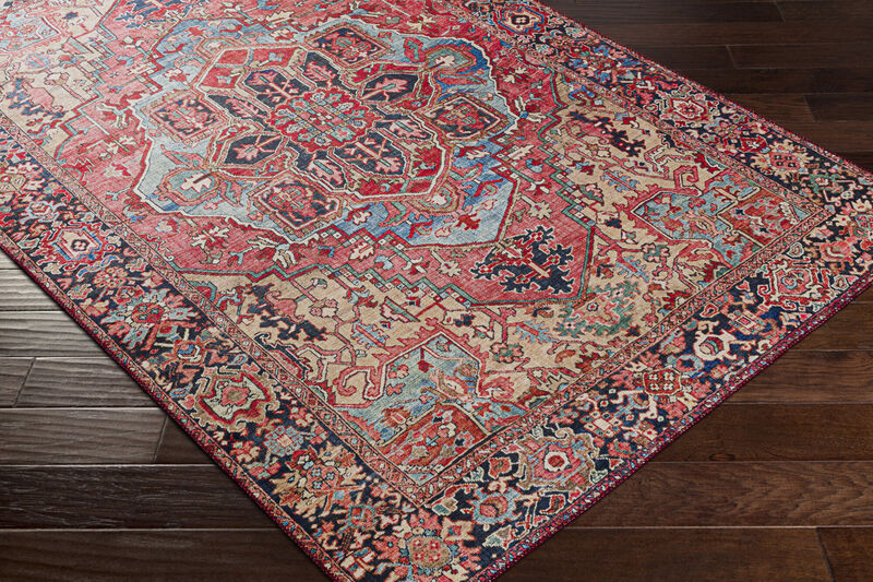 Iris IRS-2310 7'6' x 9'6' Red Rug