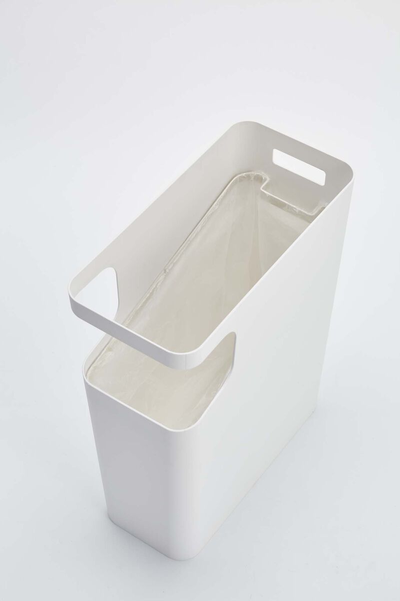 Side Table Trash Can