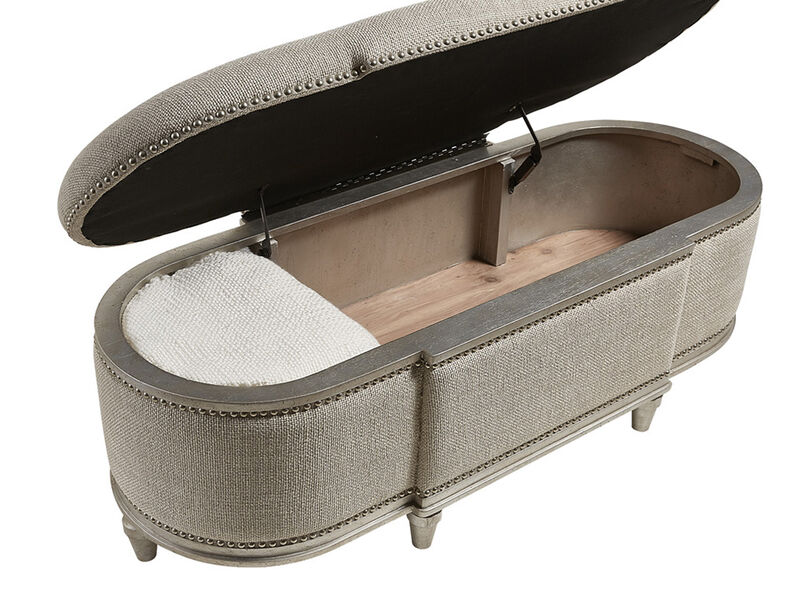 Morrissey Rhodes Storage Bench Bezel