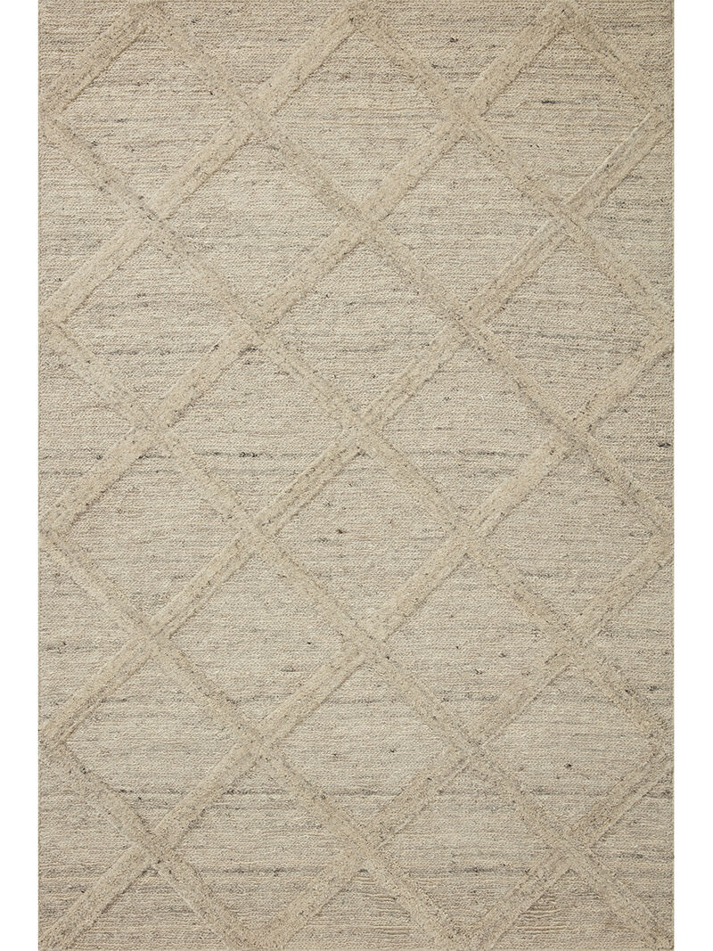 Hunter HUN01 Oatmeal 3'6" x 5'6" Rug