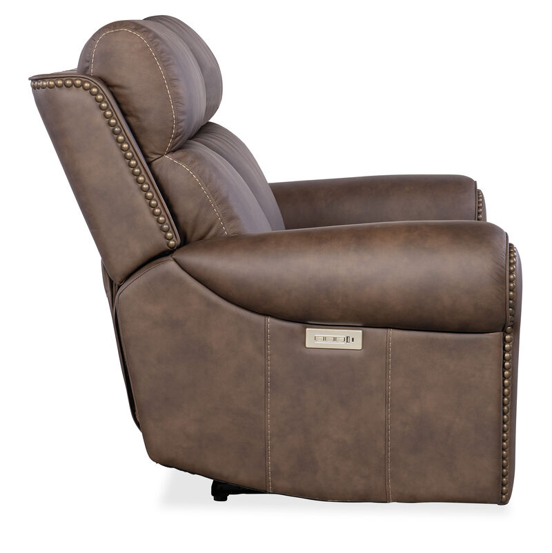 Duncan Power Loveseat with Power Headrest & Lumbar