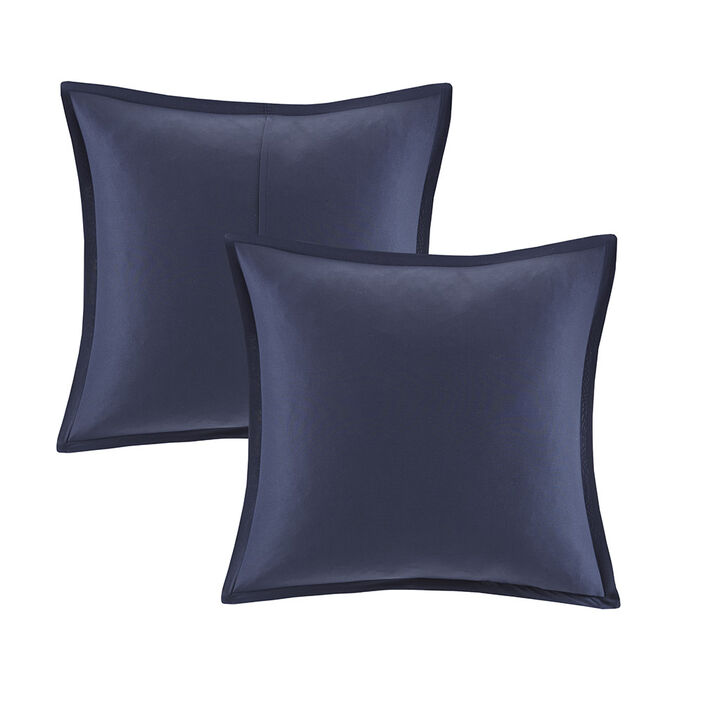 Gracie Mills Marlin 7 Piece Printed Seersucker Comforter Set with Throw Blanket