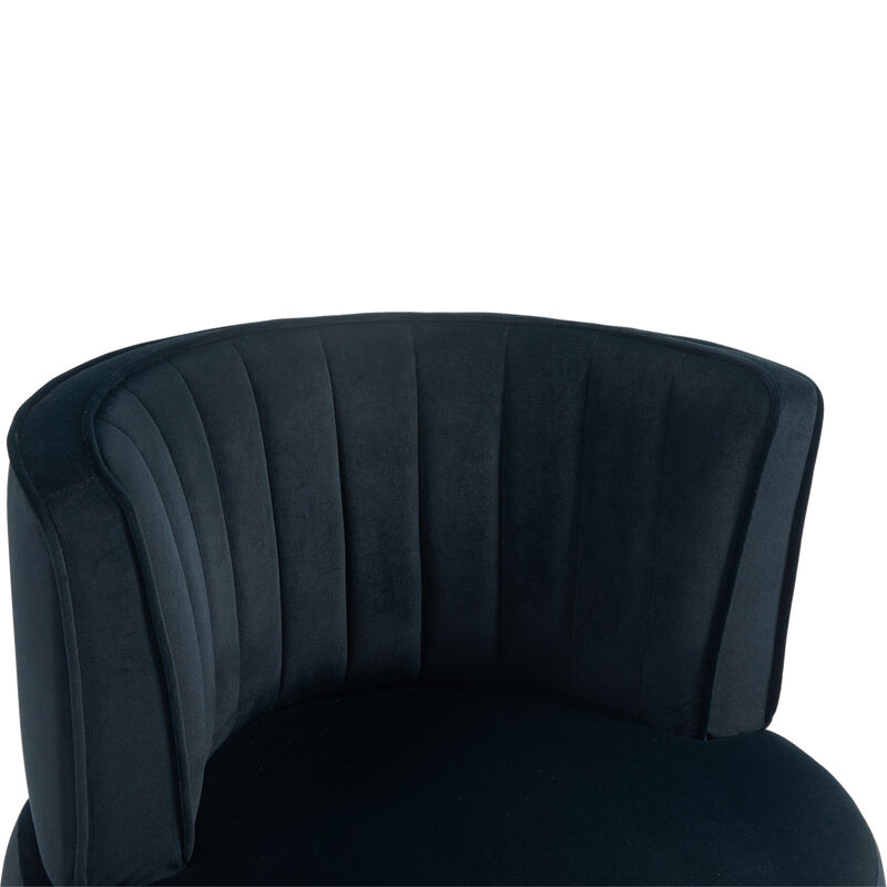 Merax 360 Degree Swivel Barrel Accent Chair