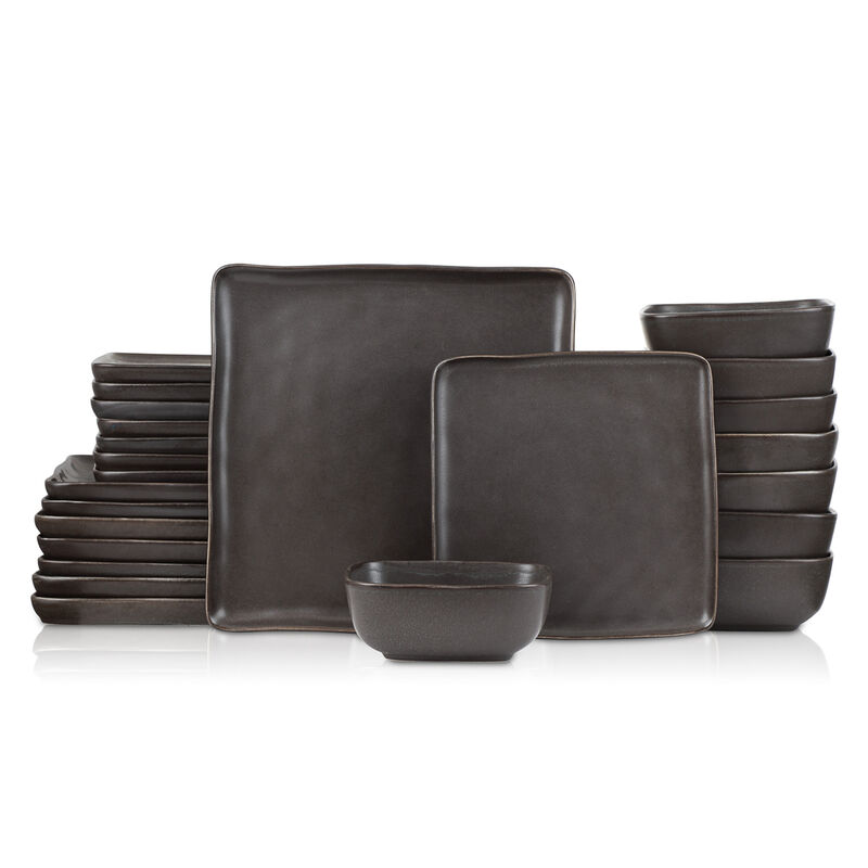 Stone Lain Jonny Stoneware 24 Piece Dinnerware Set