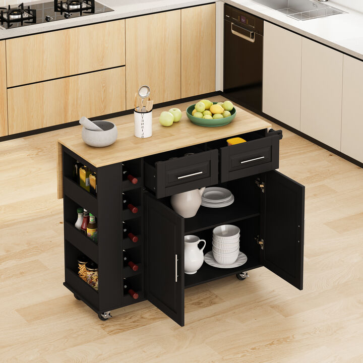 Streamdale Multi-Functional Kitchen Cart with Storage