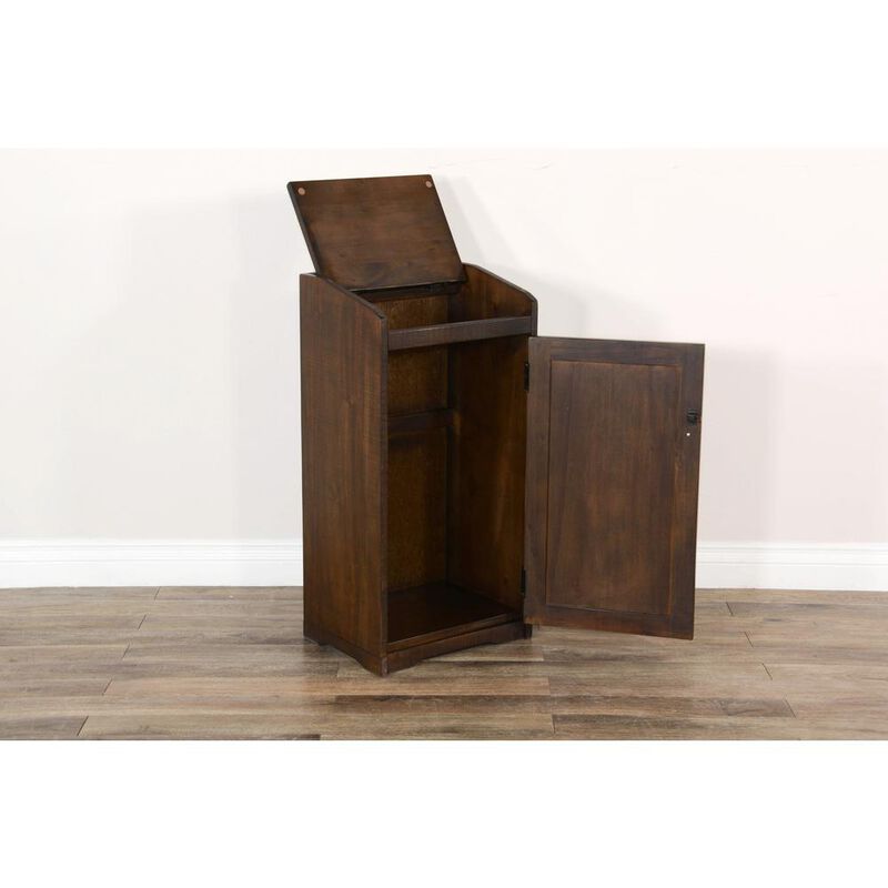 Sunny Designs Wood House Trash Box