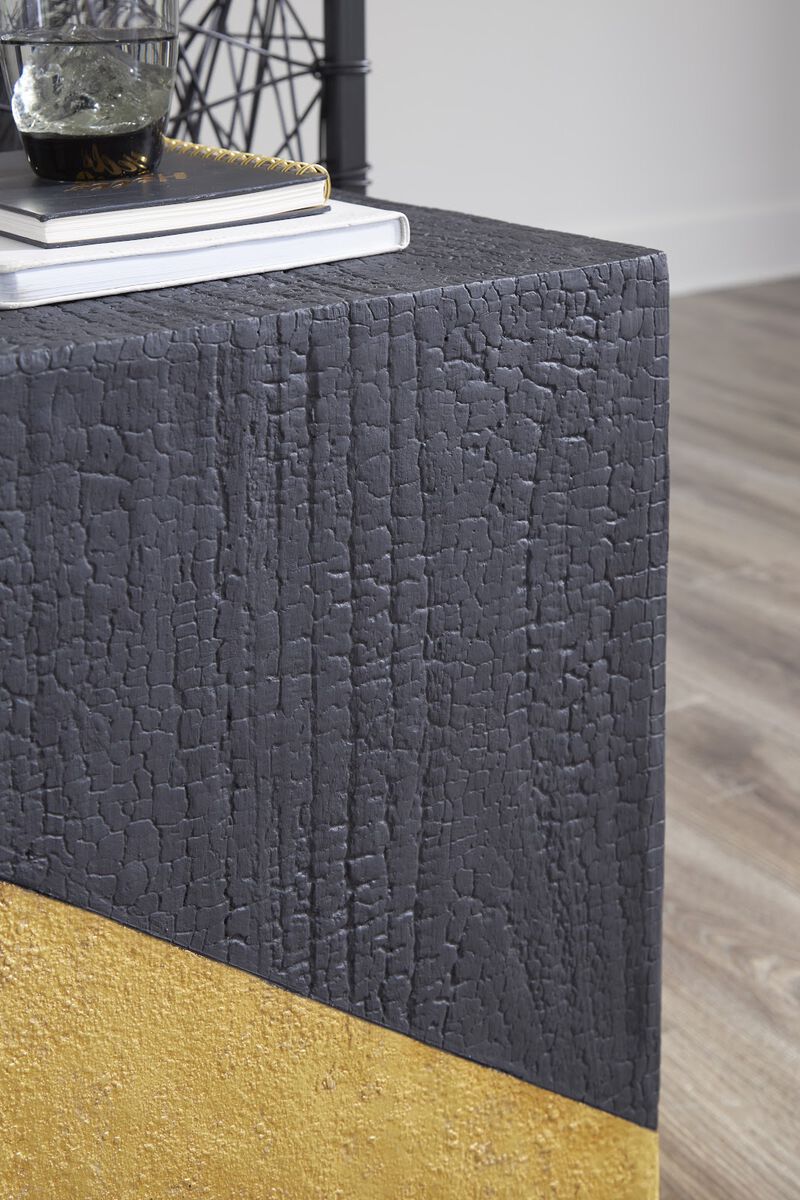 Scorched Side Table