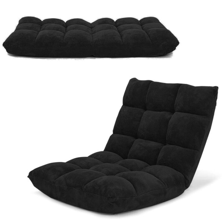 Hivvago 14-Position Adjustable Cushioned Floor Chair