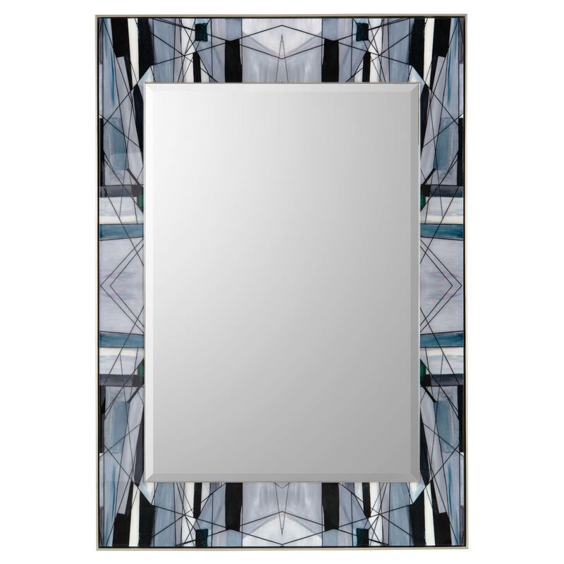 Lori Dubois' Sea Glass Mirror