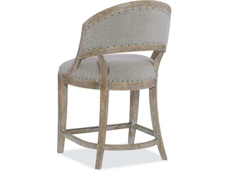 Boheme Garnier Barrel Back Counter Stool