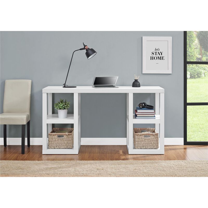 Parsons Double Pedestal Computer Desk