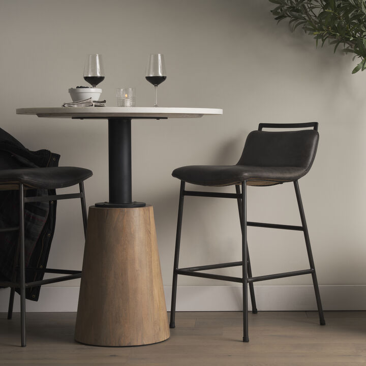 Maxwell White Bistro Table