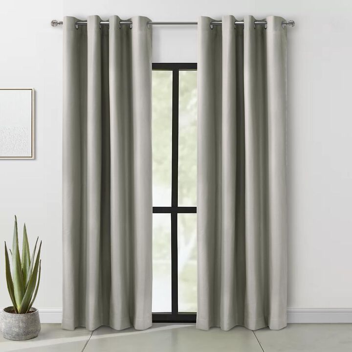 Thermaplus Alpine Blackout Premium Stylish and Functional Grommet Curtain Panel