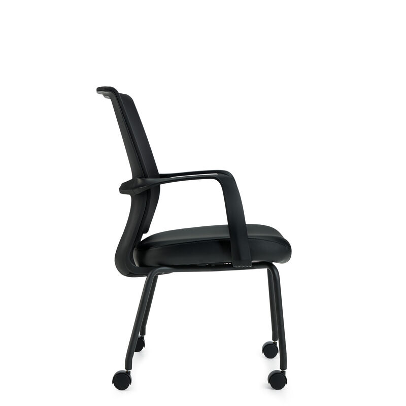 Low Back Mesh Chair with Arms