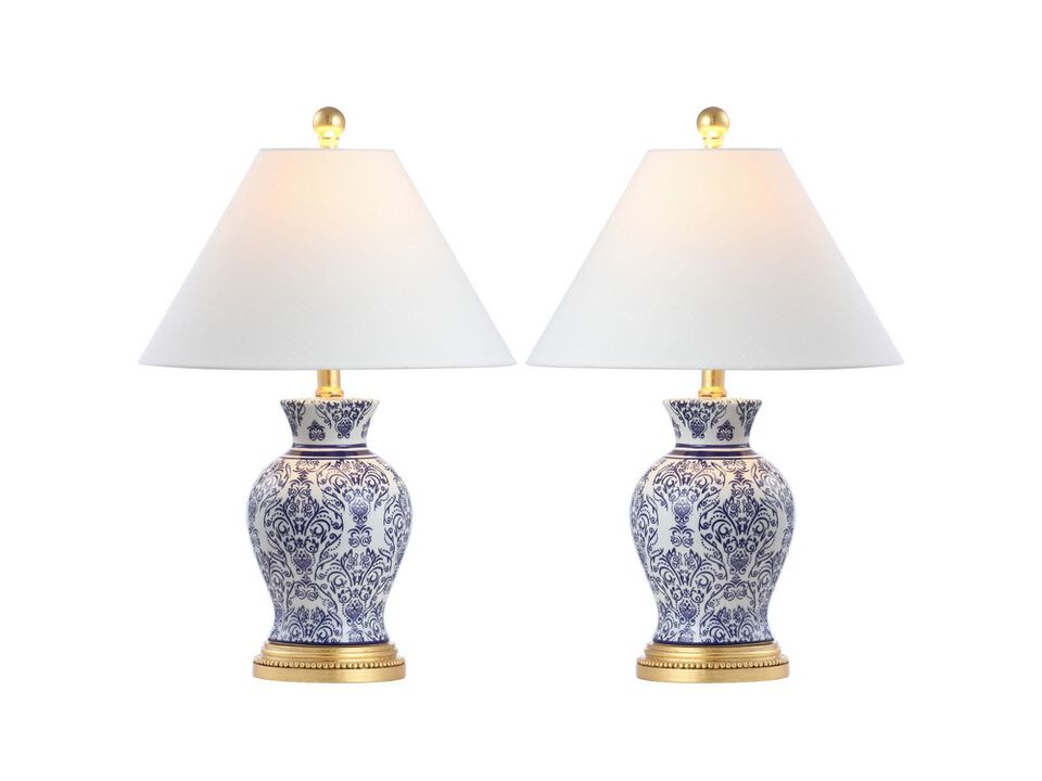 Xia Ceramic/Iron Classic Modern LED Table Lamp