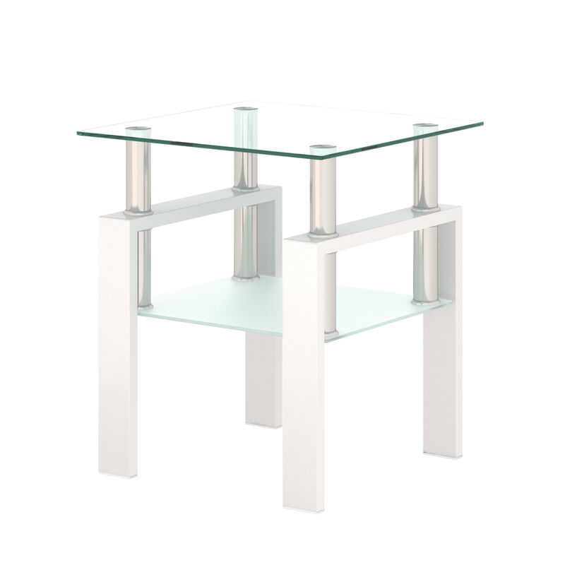 Modern Tempered Glass Coffee Table